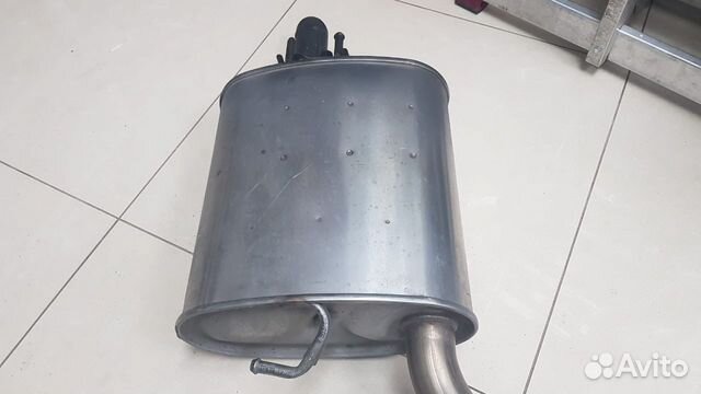 Глушитель на Toyota Camry V70