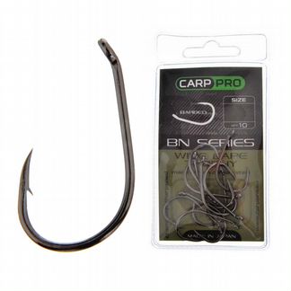 Крючок Carp Pro Black Nickel Wide Gape Trophy №4 1