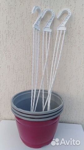 Кашпо подвесное 2.5, 3.5, 3.7л бесплатная доставка