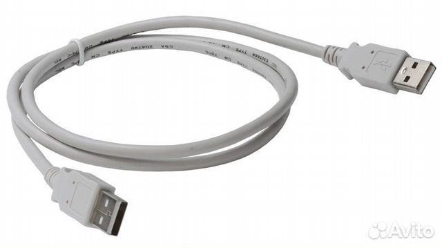 USB кабель 2.0 Type-A - Type-A, 2 м