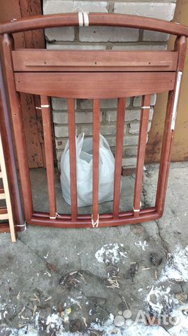 Кроватка детская с матрасом