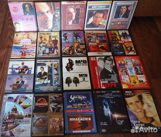 Продам коллекцию 25 двд дисков Video-DVD