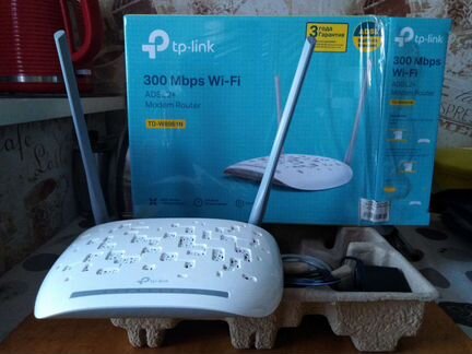 Adsl modem router. WI-FI