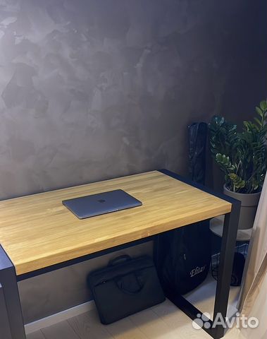 Письменный стол из массива лофт