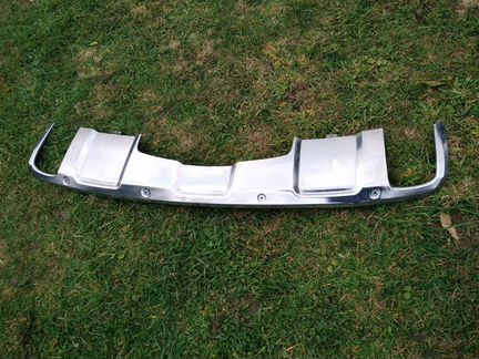 Мерседес ML W164 Рестайлинг хром низ бампера