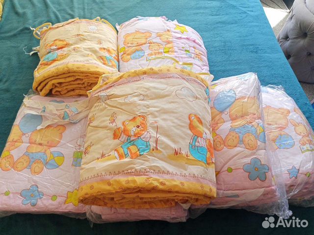 Бортики в кроватку