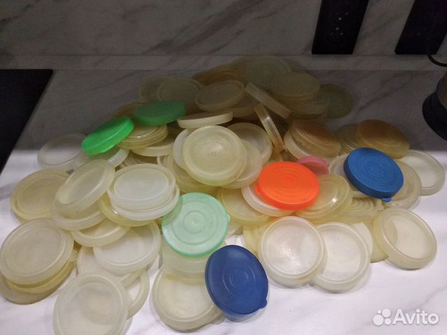Пластмассовые крышки для банок