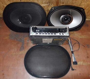 Продаю магнитолу Kenwood, акустику Pioneer