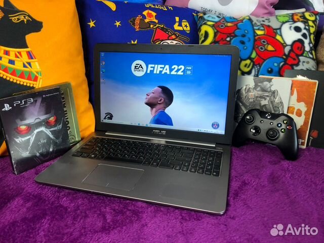 Игровой ноутбук Asus в металле i5/Geforce GTX