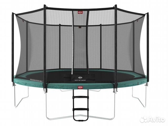 Батут Berg Favorit Regular 430 Green с сеткой Comf