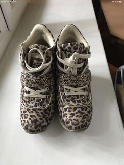 Кроссовки Сникерс леопардовые DTK