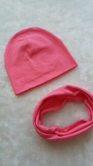 Комплект шапка, шарф