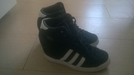 Кеды кроссовки на танкетке Adidas