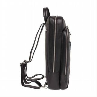 Мужской кожаный рюкзак Salmons Black