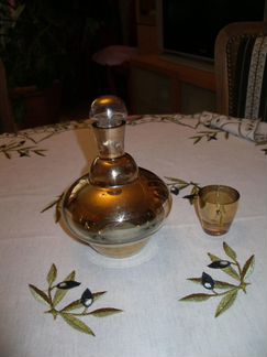 Советская стеклянная посуда