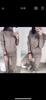 Трикотажный костюм женский