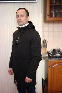 Куртка удлиненная armani новая, весна-осень