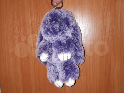 Плюшевый заяц, брелок