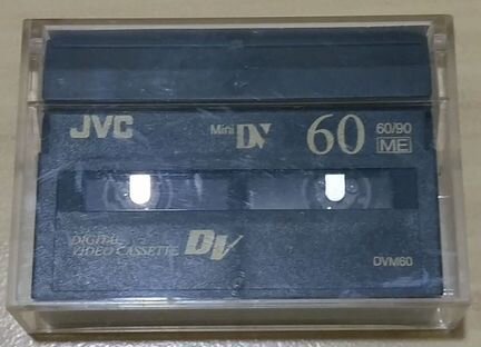 Кассета мини диви к видеокамере JVC mini DV 60 мин