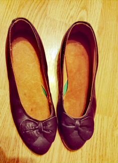 Кожаные туфли