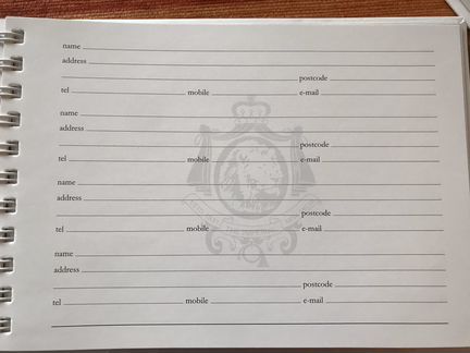 Адресная книга с видами старого Дели