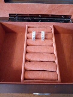 Серьги из серебра