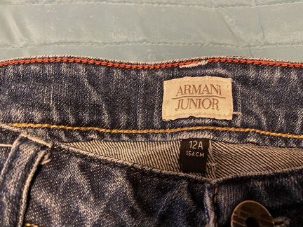 Джинсы Armani для девочки 12 лет