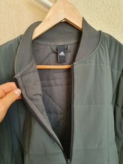 Оверсайз бомбер адидас