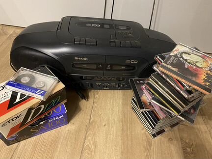 Бумбокс sharp WQ-CD220L