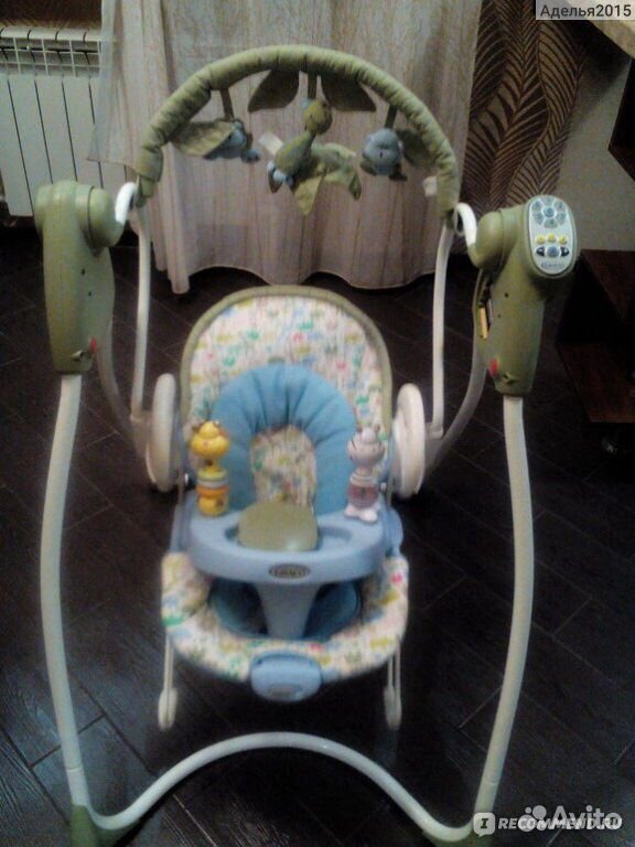 Электрокачели Graco Swing n Bounce 2 в 1
