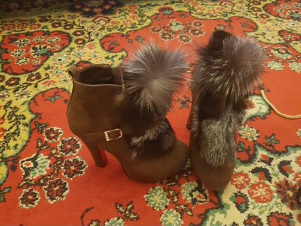 Зимние полусапожки