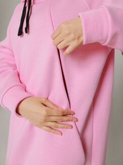 Худи платье для беременных и кормящих