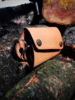 Ключница,натуральная кожа,hand made by me