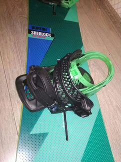 Сноуборд Burton, крепления Burton Genesis комплект