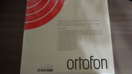 Ortofon Stereo Test Record