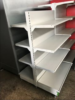 Стеллаж остров торговый 165/100/40