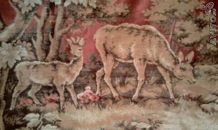 Чудесный бархатный ковер возможен обмен