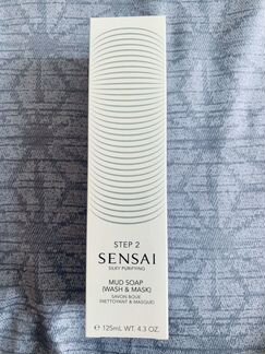 Мыло для лица Sensai silky purifying mud soap