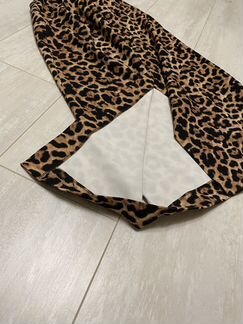 Женское платье леопардовое