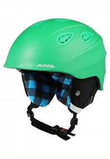 Горнолыжный шлем Alpina grap 2.0, cold-green matt