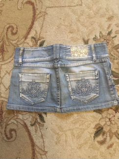 Юбка джинсовая