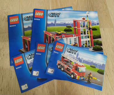 Lego City 60004 Пожарная часть