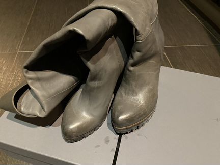 Сапоги Vic. Кожа. р.38,5