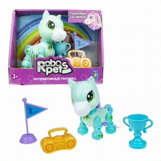 Интерактивная игрушка 1Toy Игривый пони, мятный (Т