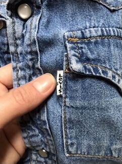 Рубашка джинсовая Levis оригинал