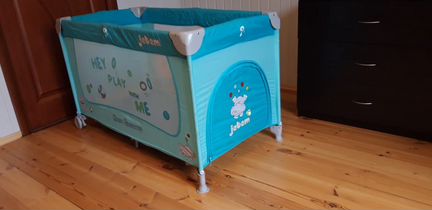 Детская кровать-манеж Capella Jetem C3, складная