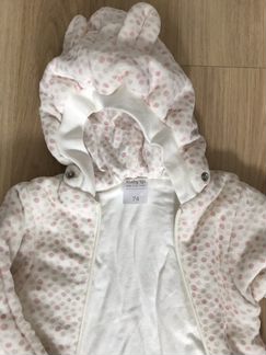 Комбинезон утеплённый 74р