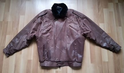 Куртка кожаная мужская (Польша)