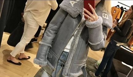 Дубленка Balenciaga Ориг New, Чеки, лимит цвет