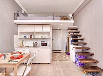 Квартира-студия, 17.8 м², 1/5 эт.